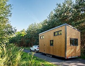 Tinyhouse auf Al-Ko Trailer